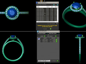 basic diamond ring 07 3D 프린트 모델