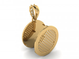 diamond anchor pendant 3D-Druckmodell