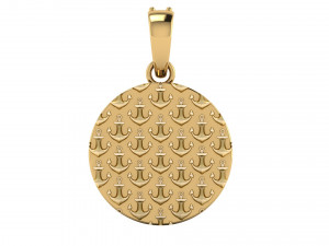 diamond anchor pendant 02 Modelo de Impressão 3D