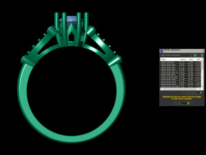 bridal ring 001 Modelo de Impressão 3D