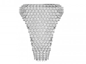 cushion shape champions diamond ring 3Dプリントモデル