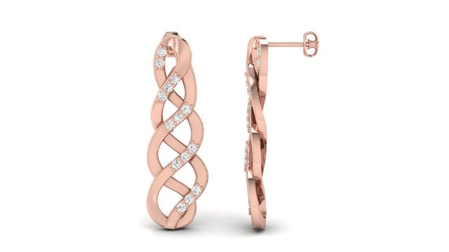 earings 001 3D Print Model .c4d .max .obj .3ds .fbx .stl .blend 