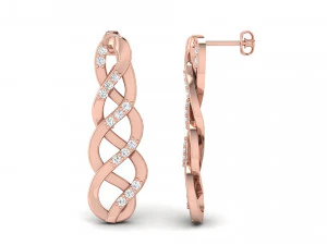 귀걸이 001 3D 프린트 모델