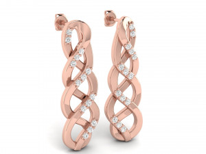 earings 001 3D Print Model