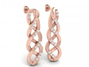earings 001 3D Print Model