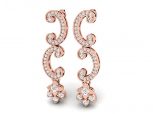 earings 002 3D Print Model