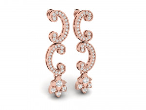 earings 002 3D Print Model