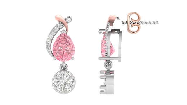 Earings 004 Modelo de impresión 3D .c4d .max .obj .3ds .fbx .stl .blend