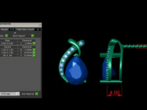 Earings 007 3D Print Model