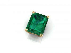 emerald ring heads type 1 - 13pc Model Cetak 3D