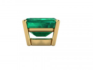 emerald ring heads type 1 - 13pc Model Cetak 3D