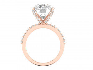 engagement ring 001 Model Cetak 3D