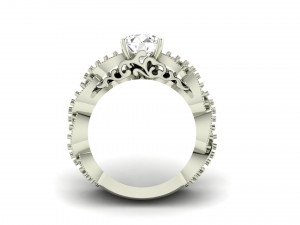 engagement ring 002 Modèles 3D en vedette