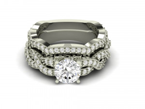 engagement ring 002 Modèles 3D en vedette