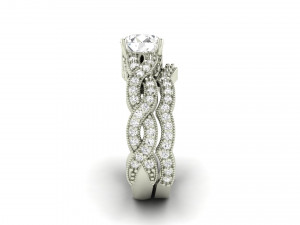 engagement ring 002 Modèles 3D en vedette