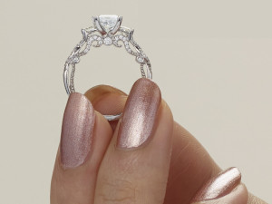 engagement ring 003 3D Druckmodell