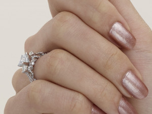 engagement ring 003 3D Druckmodell