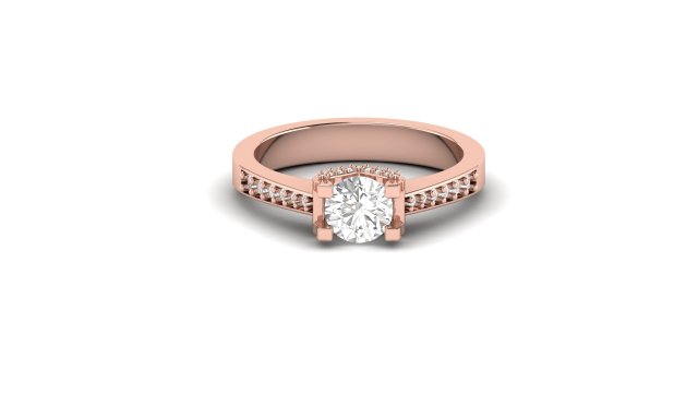 engagement ring 004 3D 打印模型 .c4d .max .obj .3ds .fbx .stl .blend 