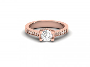 engagement ring 004 3D 打印模型