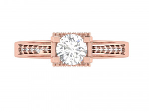 engagement ring 004 3D 打印模型