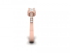 engagement ring 004 3D 打印模型