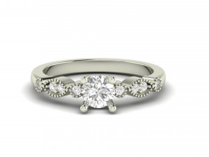 engagement ring 005 3Dプリントモデル