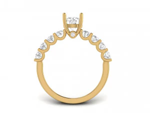 婚約指輪007 3Dプリントモデル