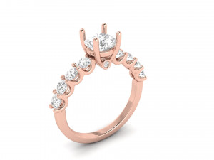 engagement ring 007 3Dプリントモデル
