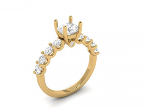 engagement ring 007 3Dプリントモデル
