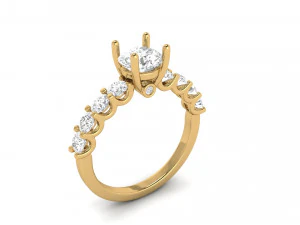 婚約指輪007 3Dプリントモデル