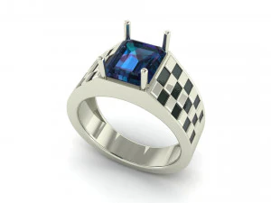 gents enamel ring 001 3D Print Model