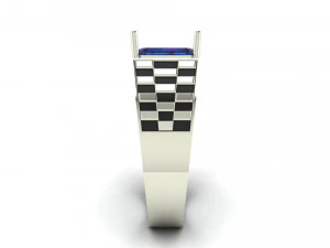 gents enamel ring 001 3D Print Model