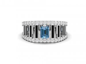 gents enamel ring 002 3Dプリントモデル