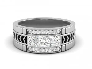 gents enamel ring 003 3D Print Model