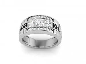 gents enamel ring 003 3D Print Model