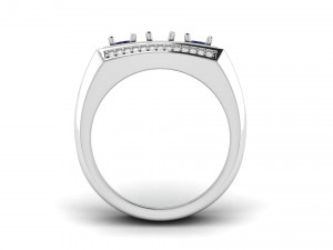 gents enamel ring 005 3D-Druckmodell