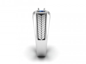 gents enamel ring 005 3D-Druckmodell