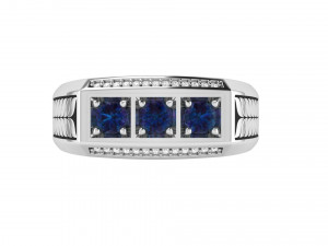 gents enamel ring 005 3D-Druckmodell