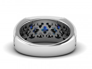 gents enamel ring 005 3D-Druckmodell