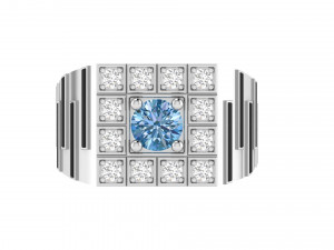 gents enamel ring 006 3D Print Model