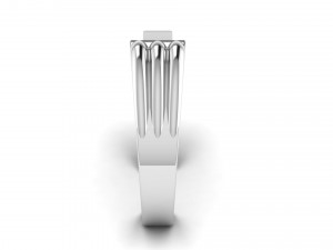 gents enamel ring 007 3D Baskı Modeli