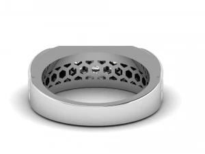 gents enamel ring 007 3D Print Model