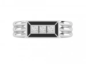 gents enamel ring 007 3D Print Model