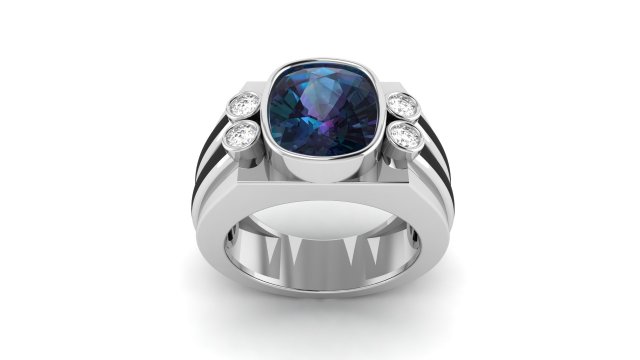 gents enamel ring 008 Modello di stampa 3D .c4d .max .obj .3ds .fbx .stl .blend 