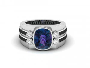 gents enamel ring 008 3D Print Model