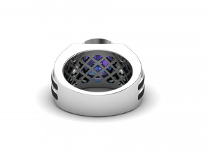 gents enamel ring 008 Modello di stampa 3D