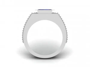 gents enamel ring 009 3D Print Model