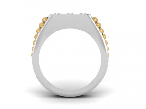 gents enamel ring 010 3D Print Model