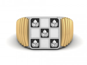 gents enamel ring 010 3D Print Model