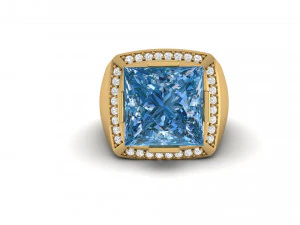 Gents ring 001 3D Print Model